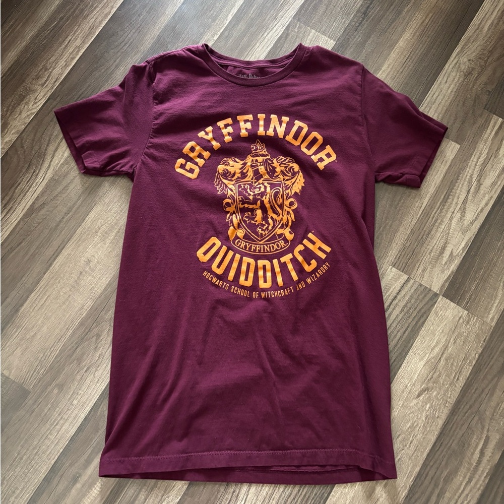 HP Burgundy Harry Potter Gryffindor Quidditch  hogwarts school